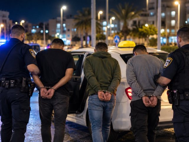 אילוסטרציה מעצר חשודים