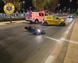 רוכב אופנוע התרסק בתאונה בצומת אורה בדרום ירושלים