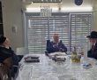 היו"ר והגזבר בביקור חג במעון המרא דאתרא