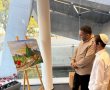 תערוכתו המרגשת של ישראל בן ה-13 מוצגת בימים אלו בבית יד לבנים בקריית גת