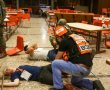 תיעוד: תרגיל -  נפילת טיל בחדר אוכל בקבוצת יבנה
