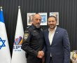 פגישת עבודה בין ראש עיריית קריית גת למפקד תחנת המשטרה בעיר