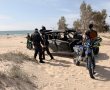 צפו: כך משטרת אשדוד פועלת נגד רכבי שטח וטרקטורונים בחופי הים (וידאו)