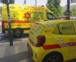 צומת חטיבת הנגב: שני פצועים בתאונת דרכים חזיתית