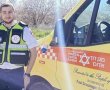 הכירו את מצטיין מרחב לכיש של מד"א יצחק דב מנדלזון, בן 24 תושב קרית גת